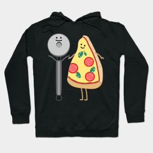 Pizza and pizza roller pairs Hoodie